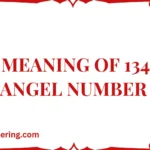 Meaning of 134 Angel Number