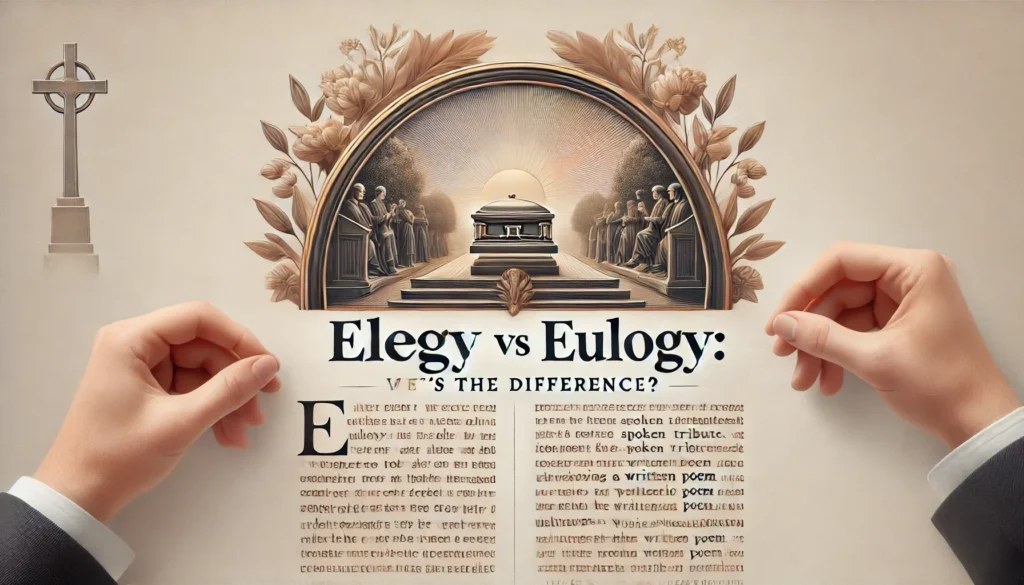 Elegy vs Eulogy: What’s the Difference?