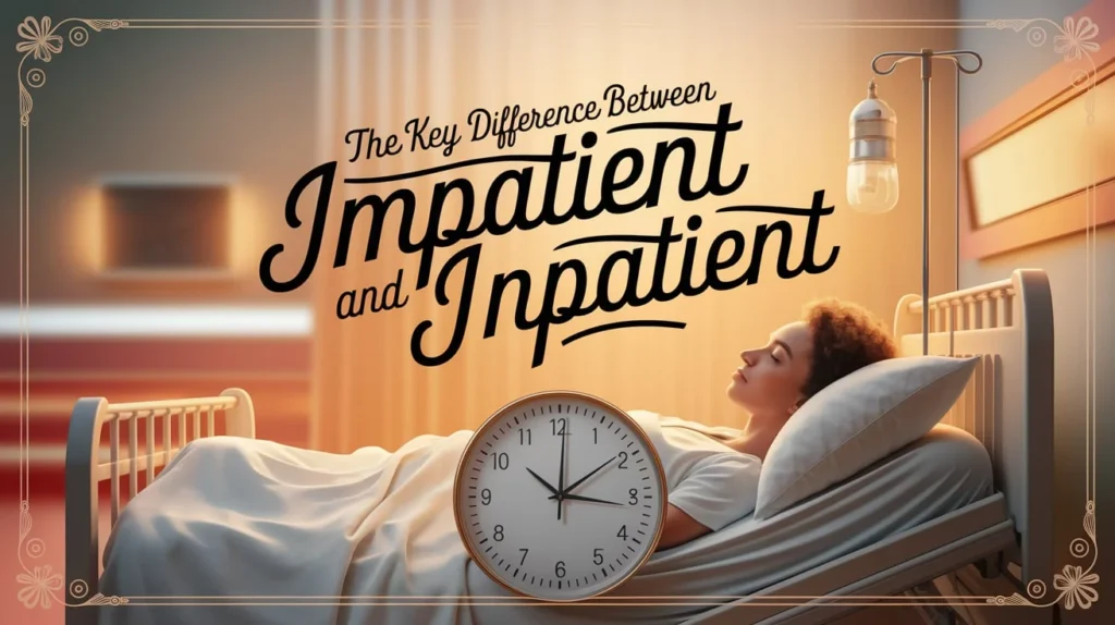 The Key Difference Between “Impatient” and “Inpatient”