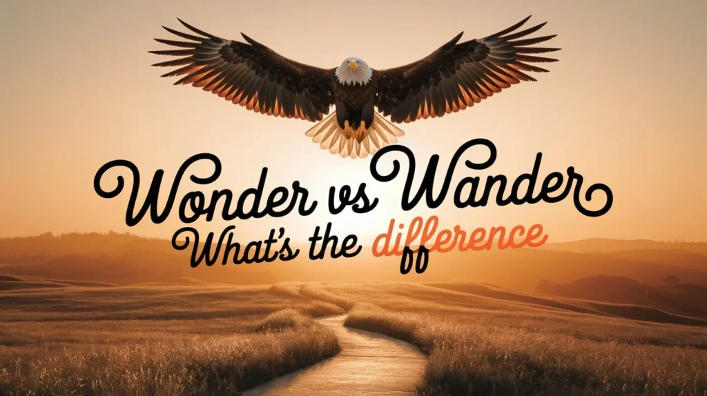 Wonder vs. Wander – What’s the Difference?