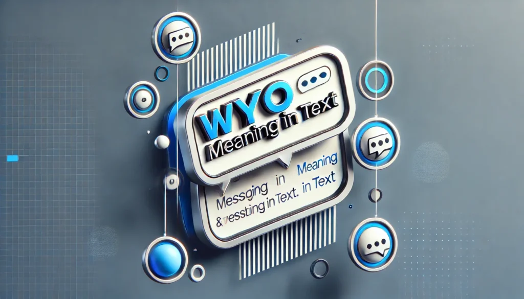 WYO Meaning in Text: What It Stands for & How to Use It