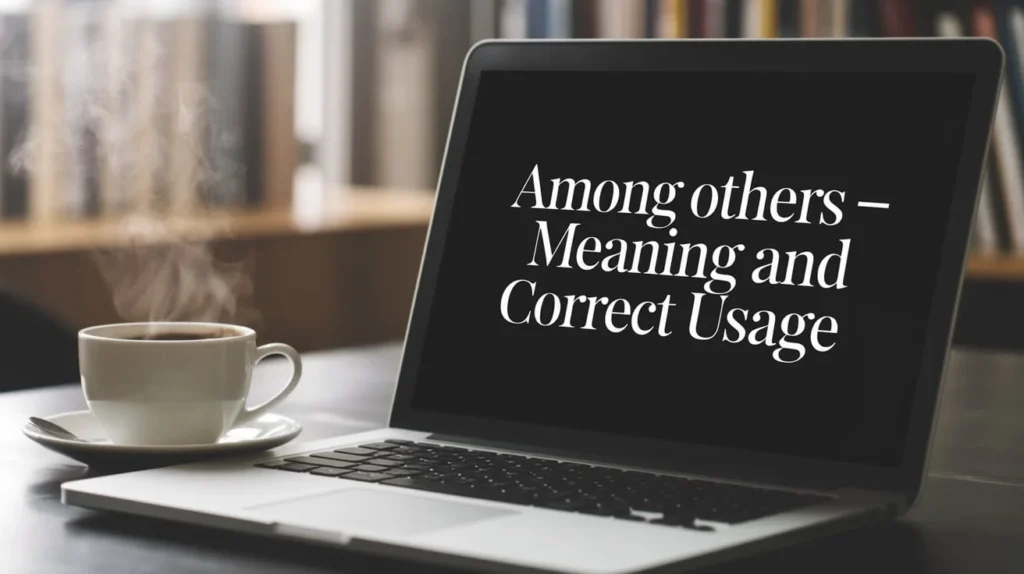 “Among Others” – Meaning & Correct Usage (With Examples)
