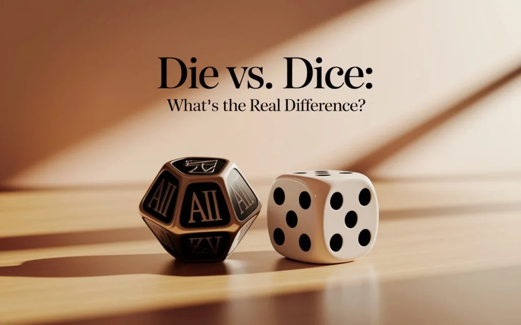 Die vs. Dice
