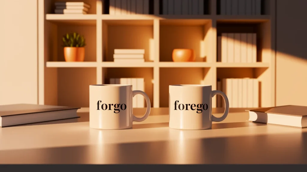Forgo or Forego? Understanding the Difference and Proper Usage