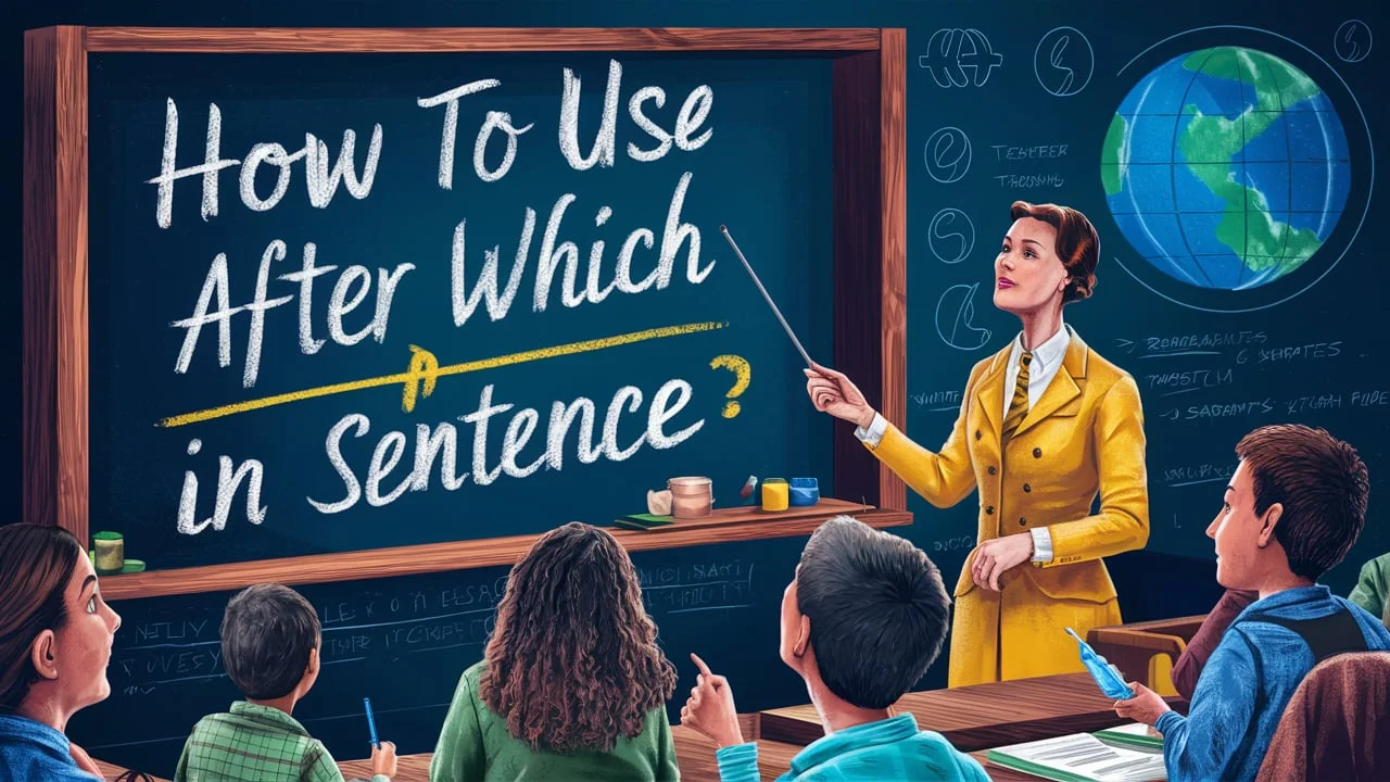 How to Use “After Which” in a Sentence – Meaning, Rules, and Examples