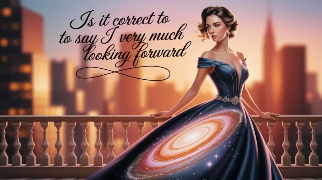 Is It Correct to Say “I Am Very Much Looking Forward”?