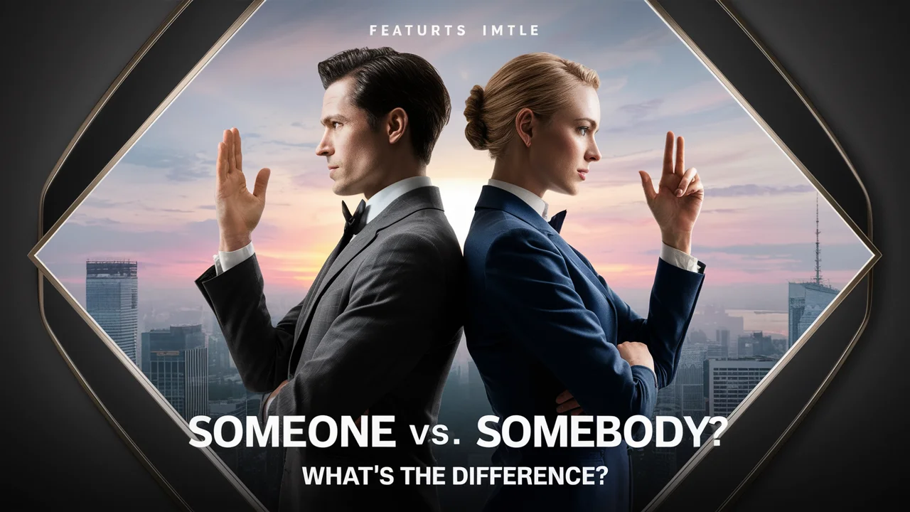 Someone vs. Somebody: What's the Difference